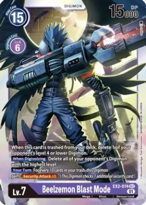 Beelzemon Blast Mode - Digital Hazard (EX02)