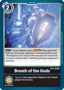 Breath Of The Gods Release Special Booster (bt01 03)$2