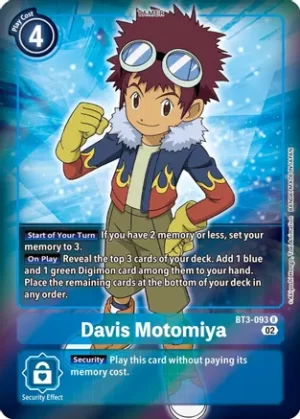 Davis Motomiya (Alternate Art)