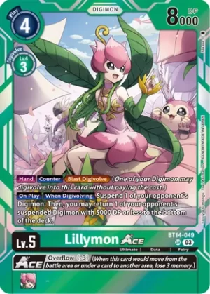 Lillymon Ace - Blast Ace (BT14)