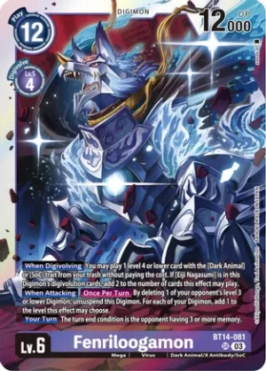 Fenriloogamon - Blast Ace (BT14)