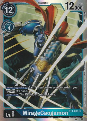 MirageGaogamon - Great Legend (BT04)