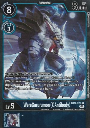 WereGarurumon (X Antibody) - X Record (BT09)