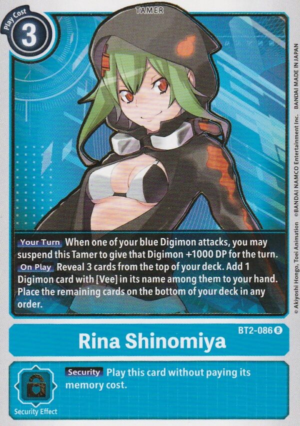 Rina Shinomiya - Release Special Booster (BT01-03)