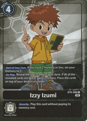 Izzy Izumi (Alternate Art) - Starter Deck 13: Ragnaloardmon (ST-13)