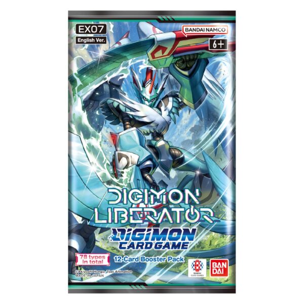 Digimon Card Game – Booster Display: Digimon Liberator [EX07]